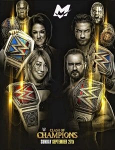عرض كلاش اوف تشامبيونز WWE Clash of Champions 2020 مترجم