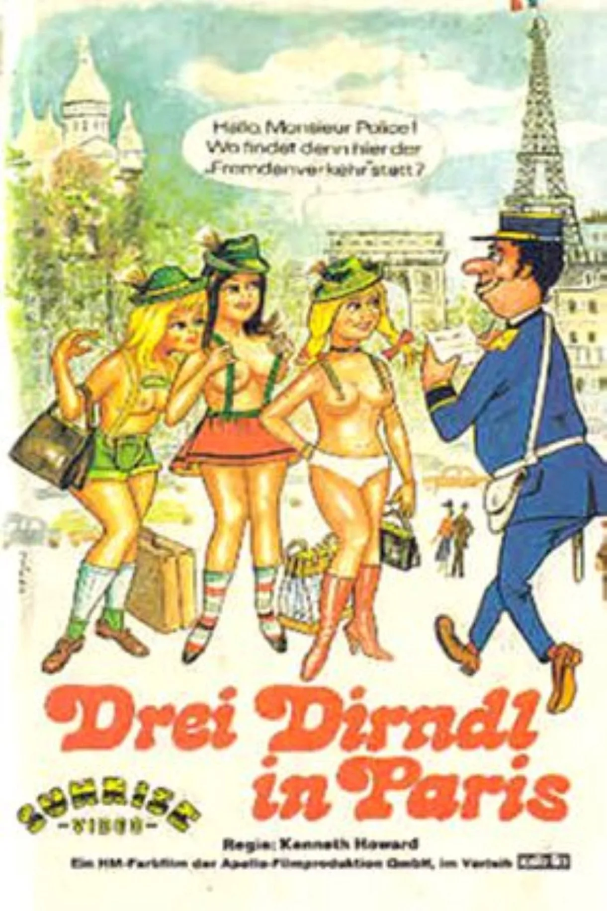 فيلم Drei Dirndl in Paris 1981 اون لاين للكبار فقط 1981