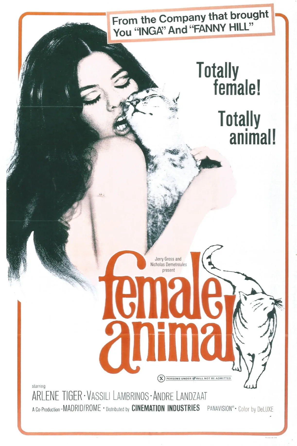 فيلم Female Animal 1970 اون لاين للكبار فقط 1970