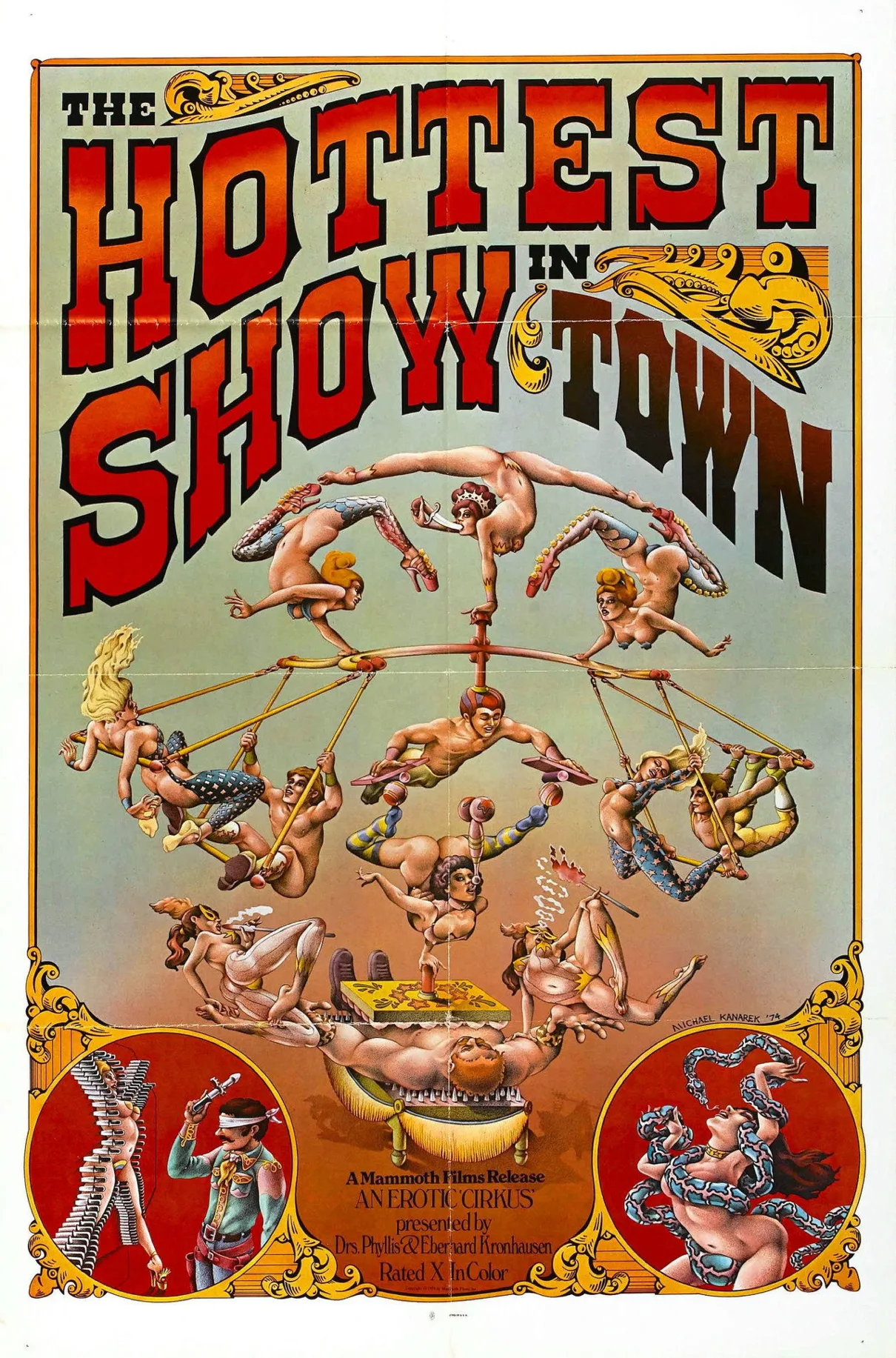فيلم The Hottest Show in Town 1974 اون لاين للكبار فقط 1974